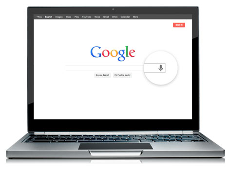Google Voice Search On Laptop